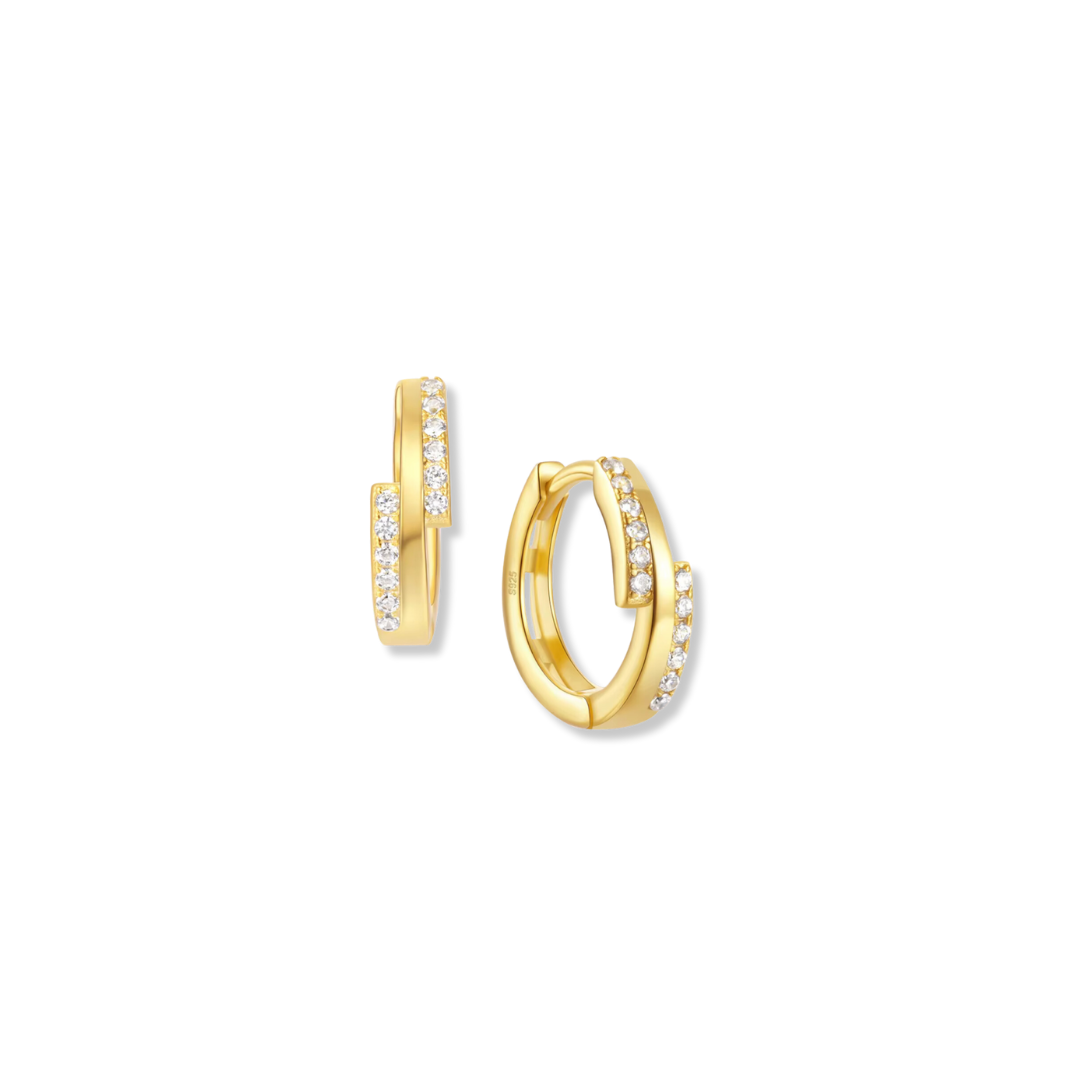 Arete Doble con Zirconia
