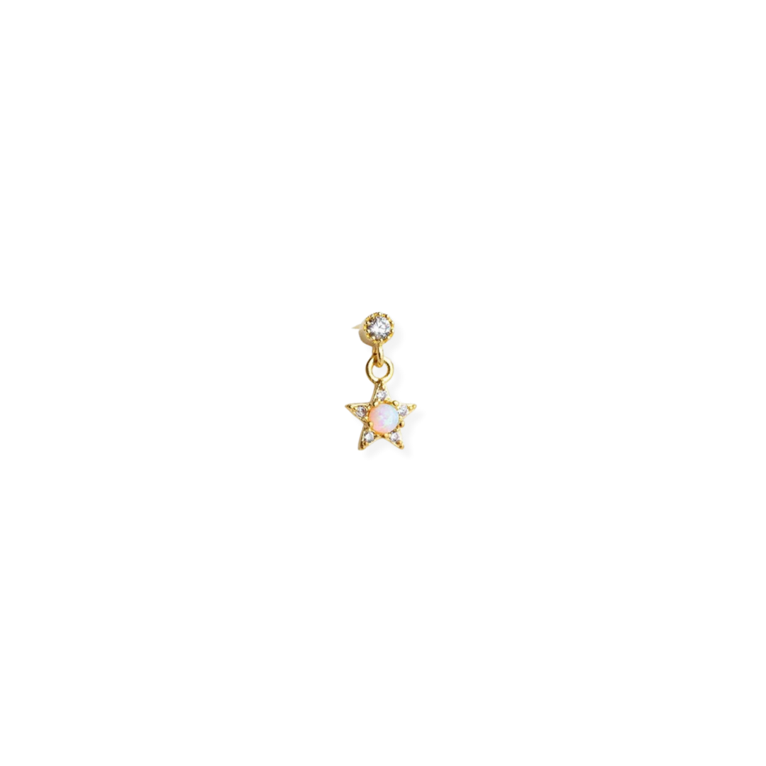 Piercing Estrella con Ópalo