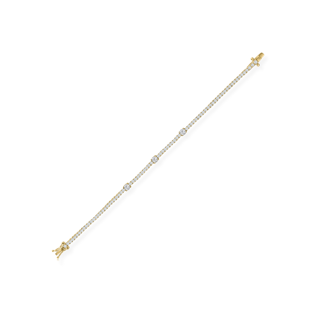 Pulseras Tennis con Cristales