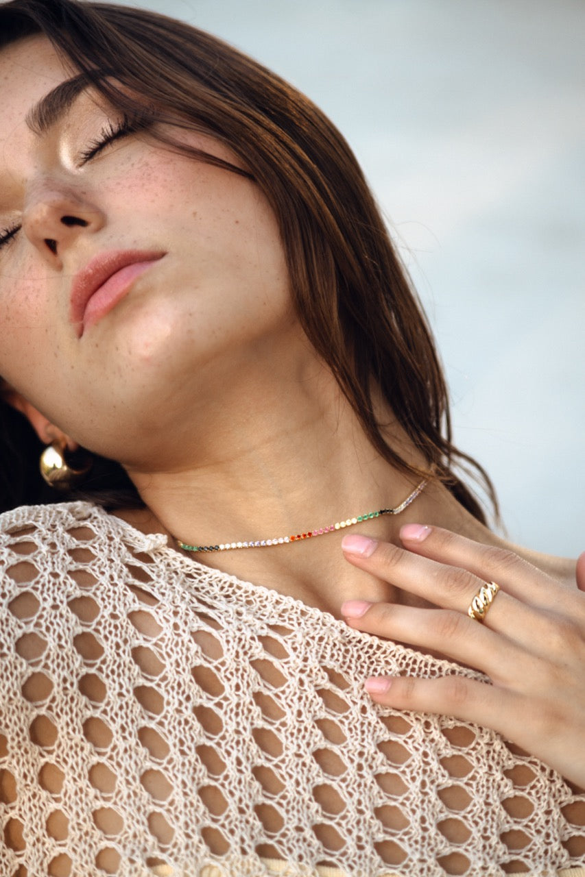 Choker Arcoíris