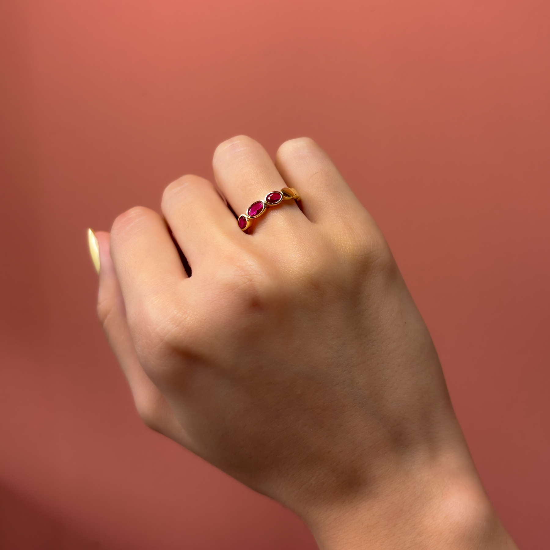 Anillo Vintage Ovalado