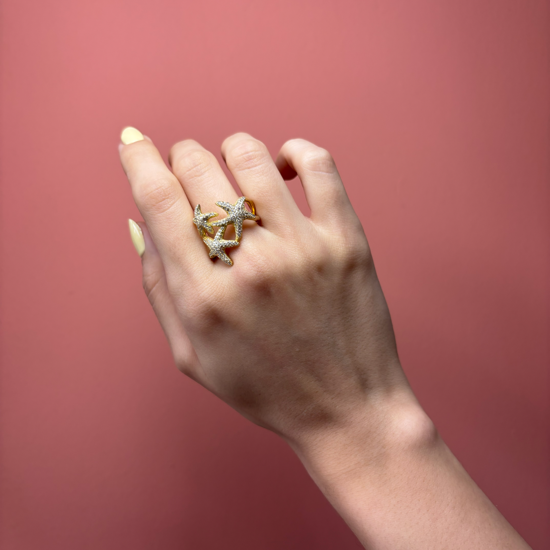 Anillo Tres Estrellas de Mar