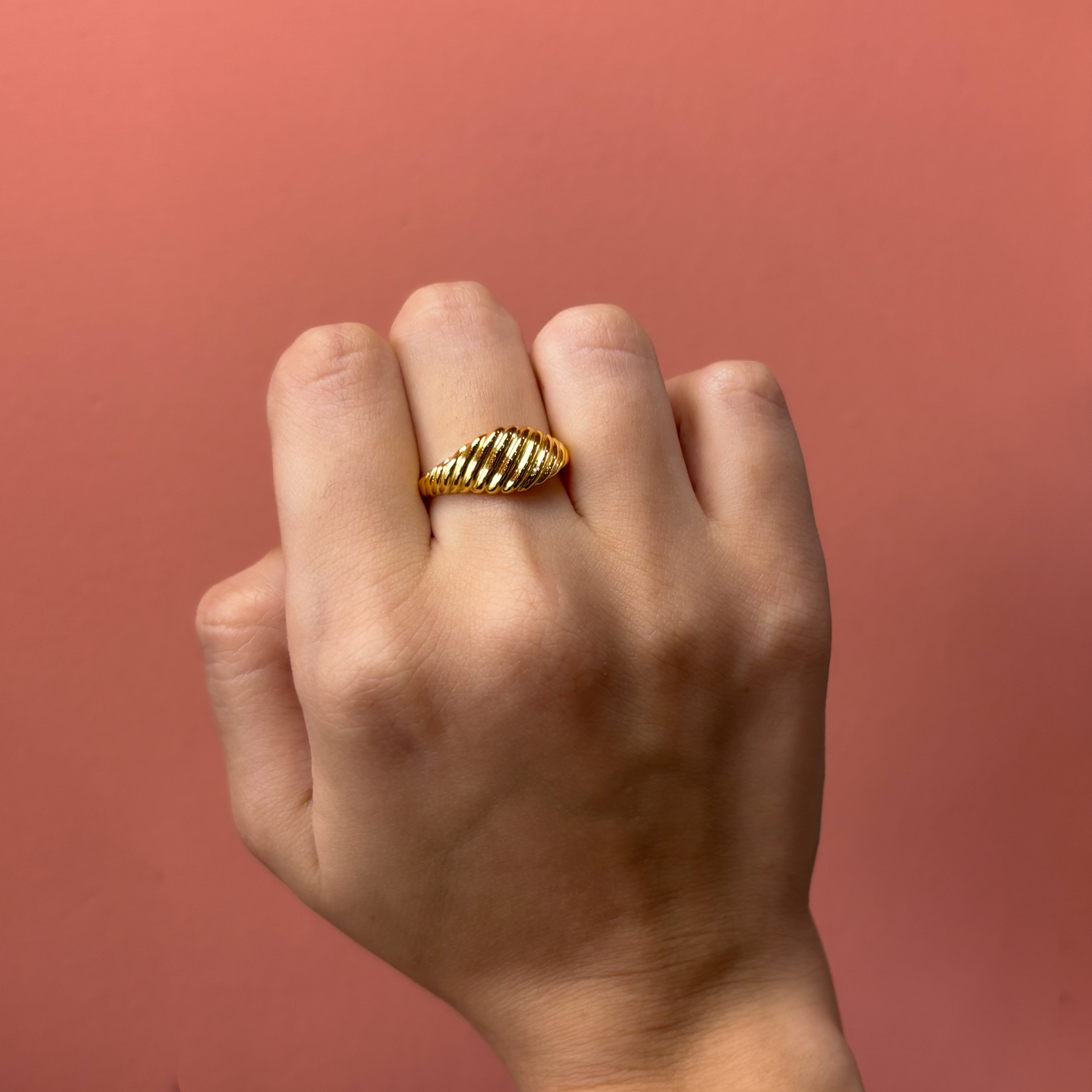 Anillo Flat Croissant