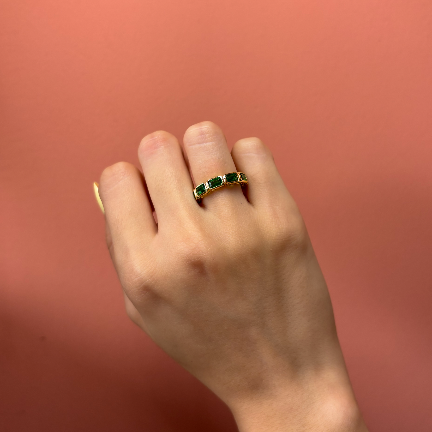 Anillo Vintage Baguette