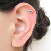 14k Eye Piercing
