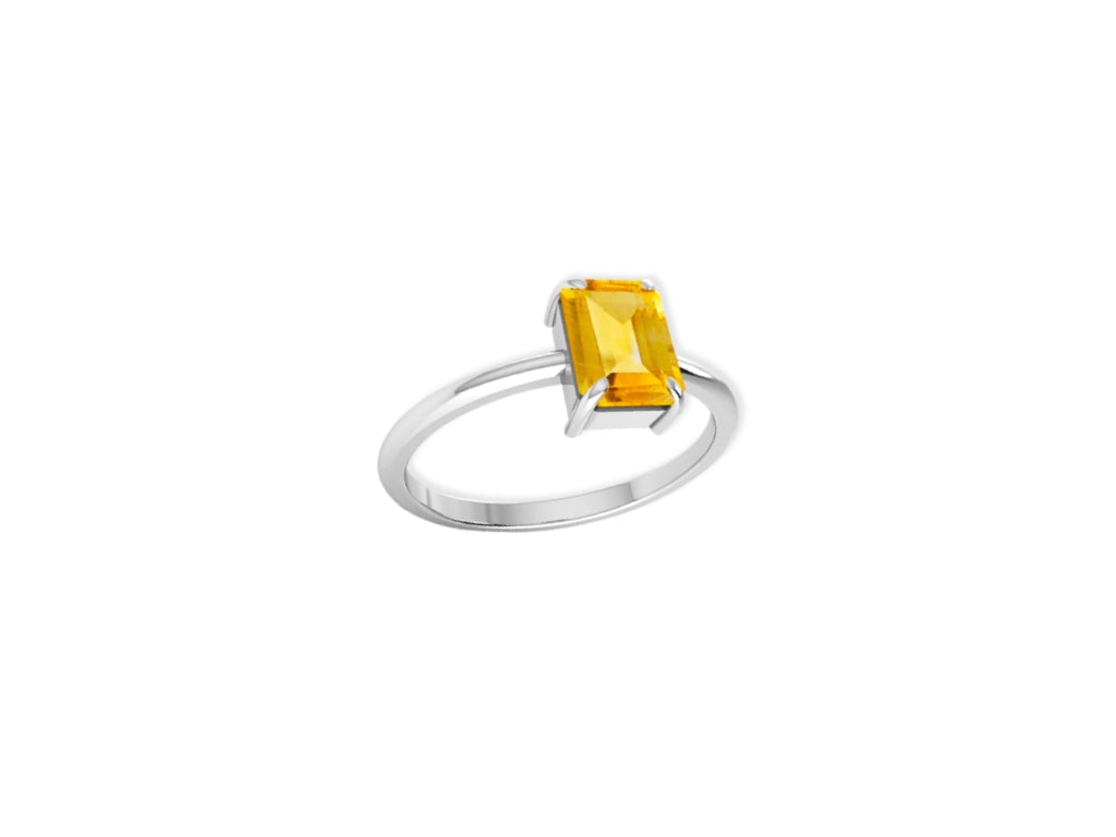 Anillo Citrina