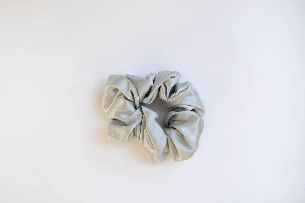 Scrunchie Gris de Seda