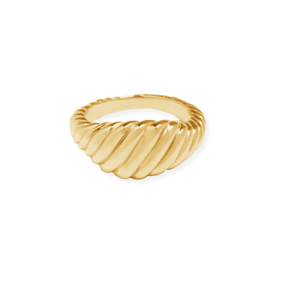 Anillo Flat Croissant