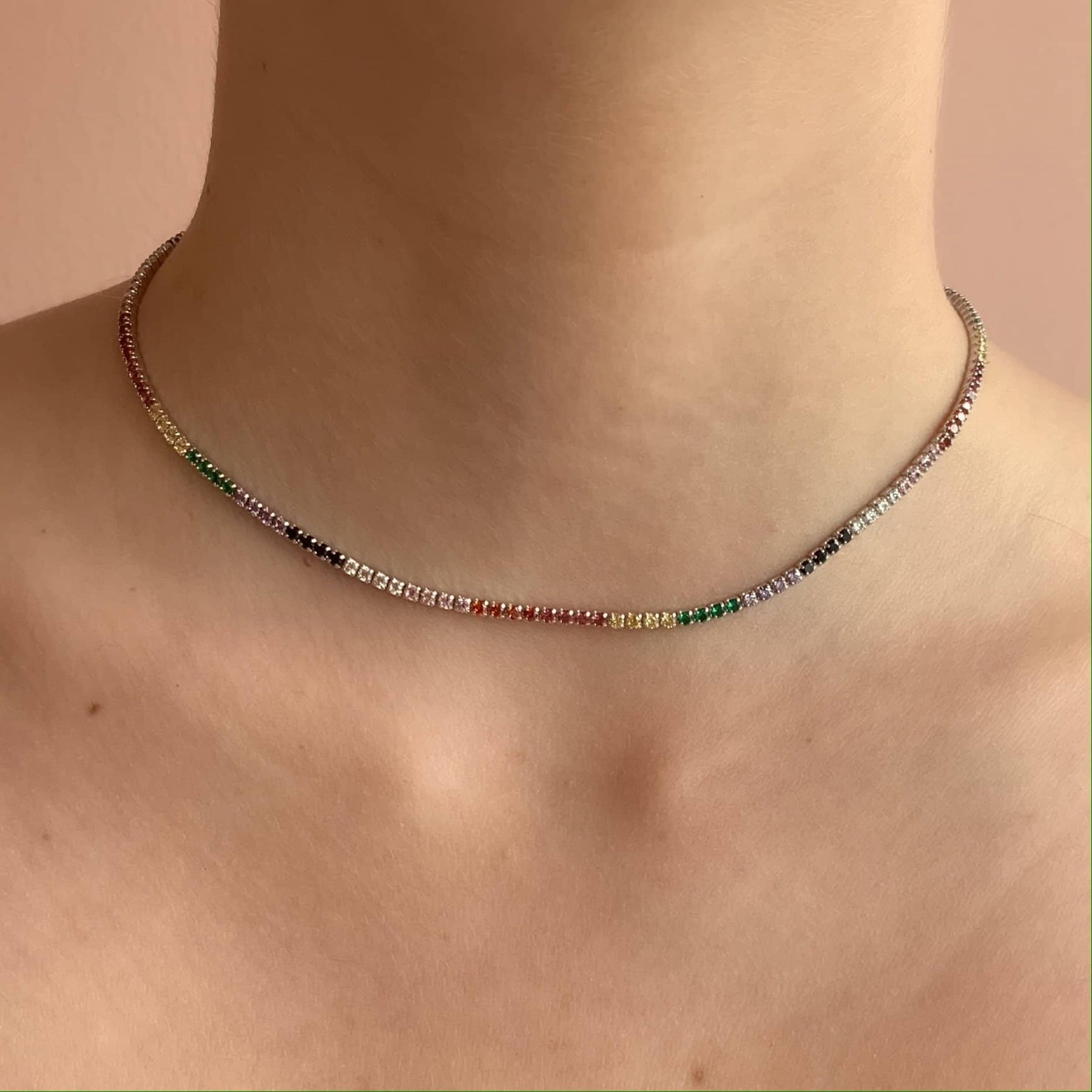 Choker Arcoíris