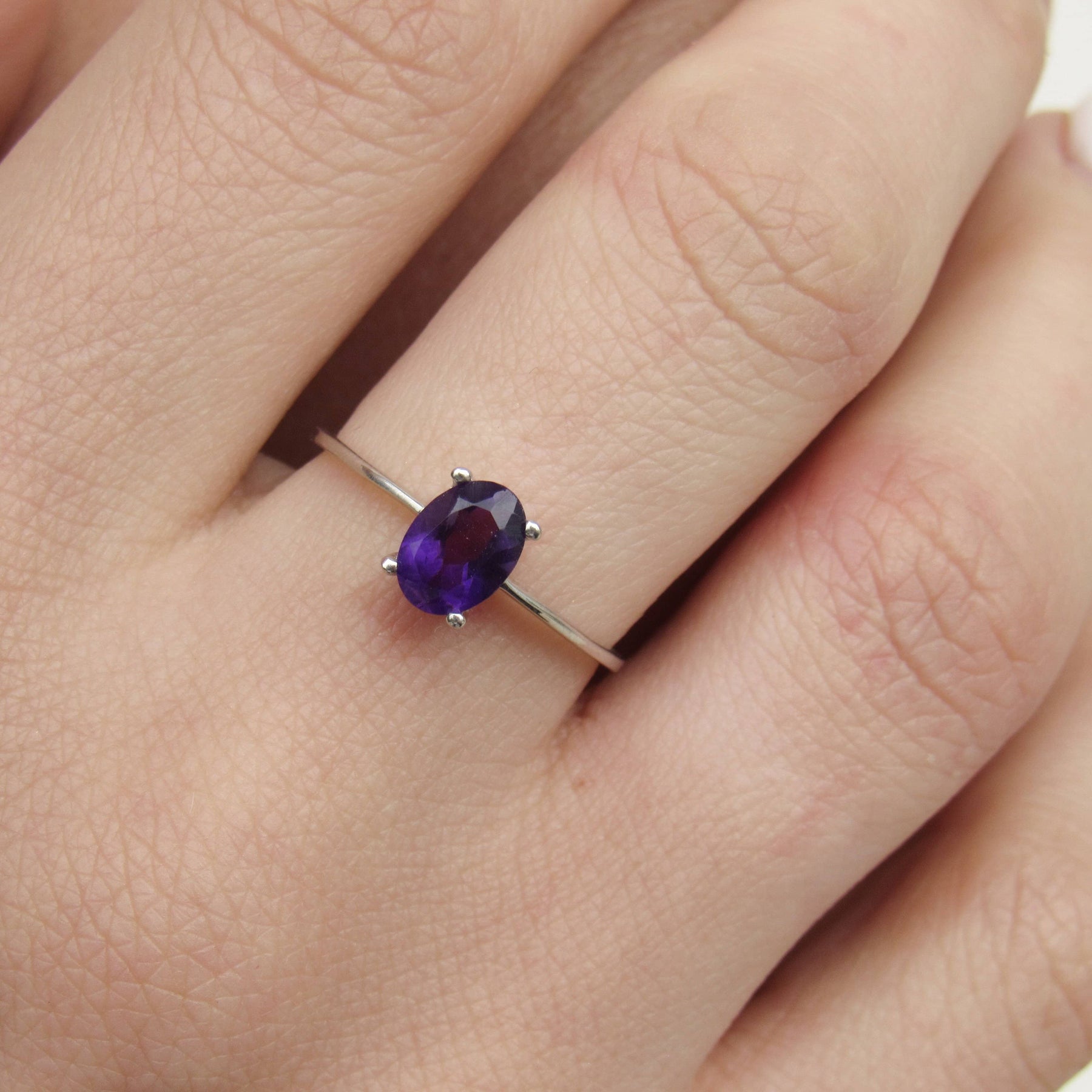 Anillo Amatista