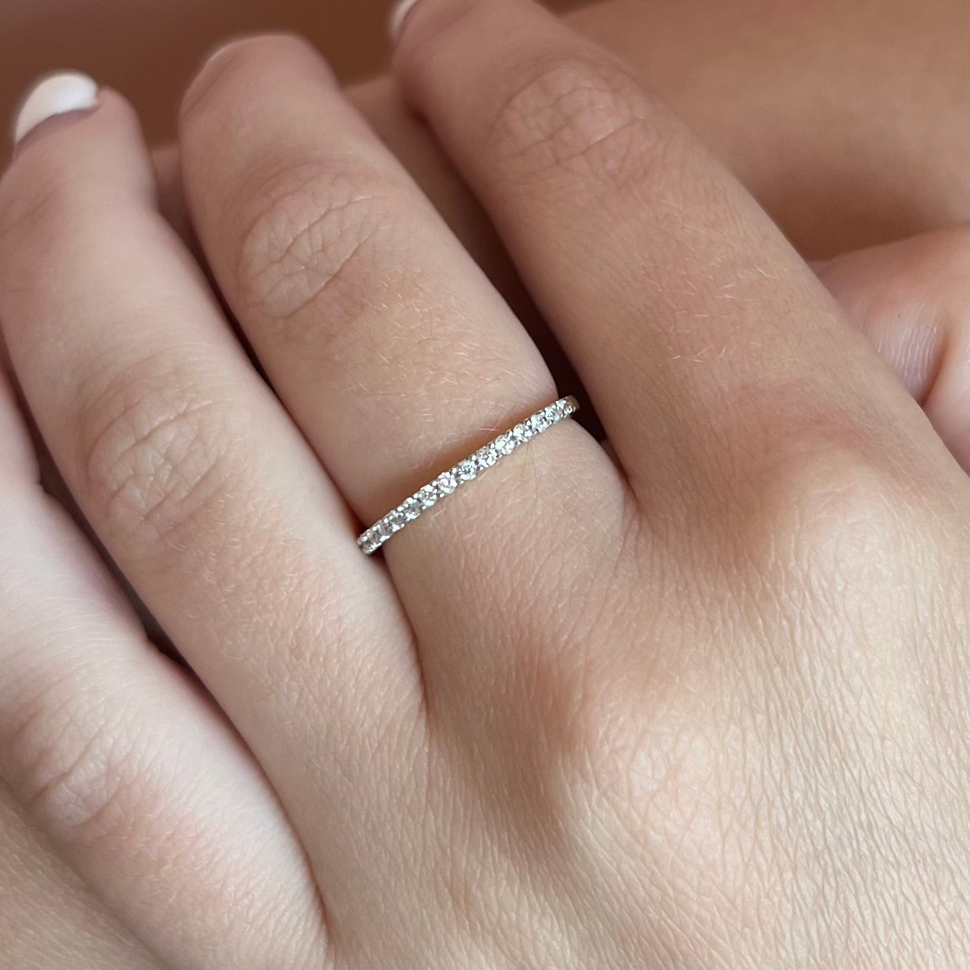 14K Churumbela con Diamantes