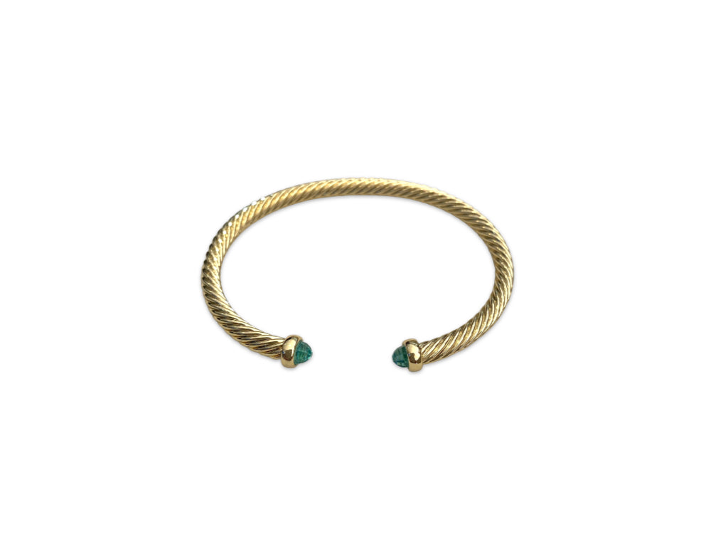Cuff de Cristales de Colores