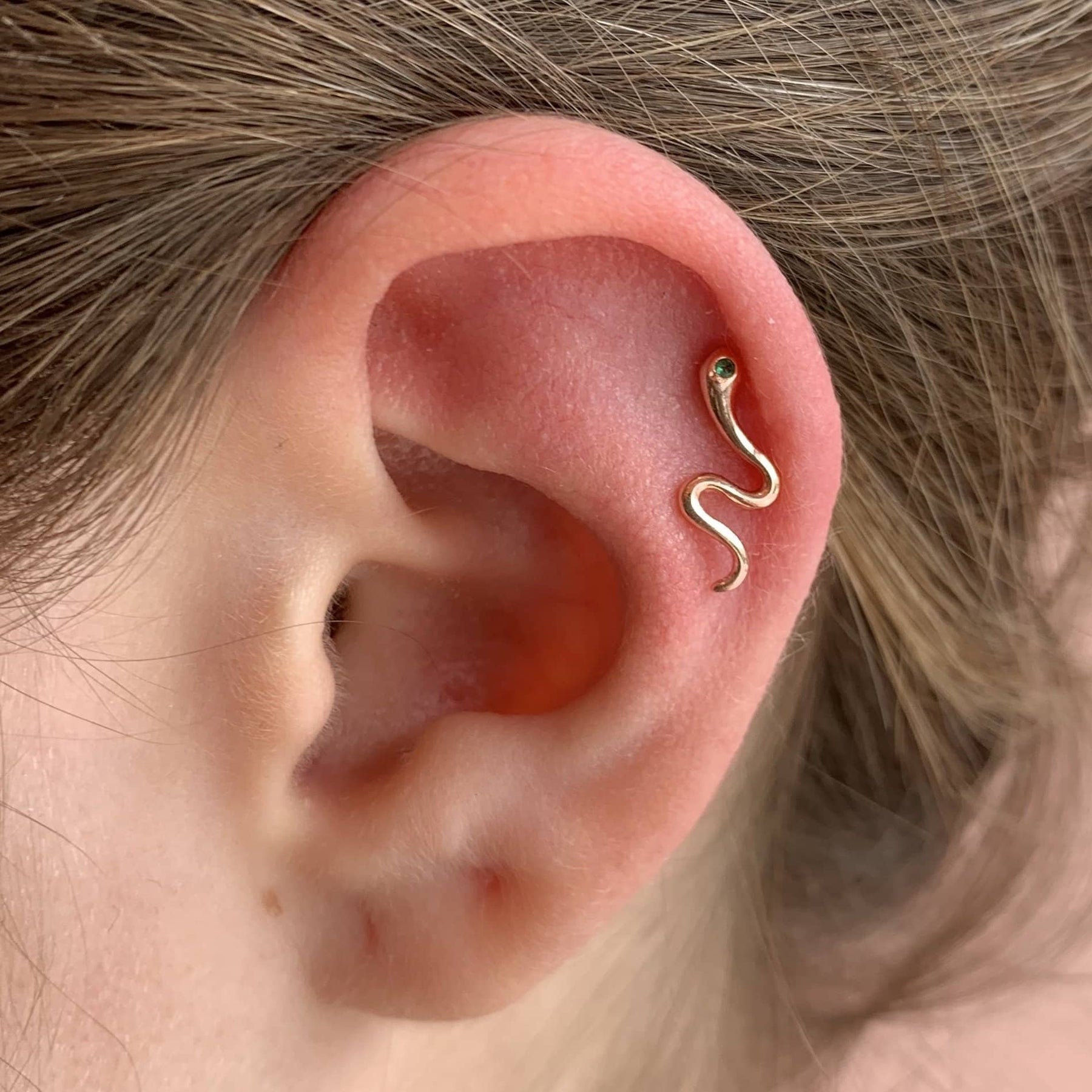 Piercing Víbora Sencilla