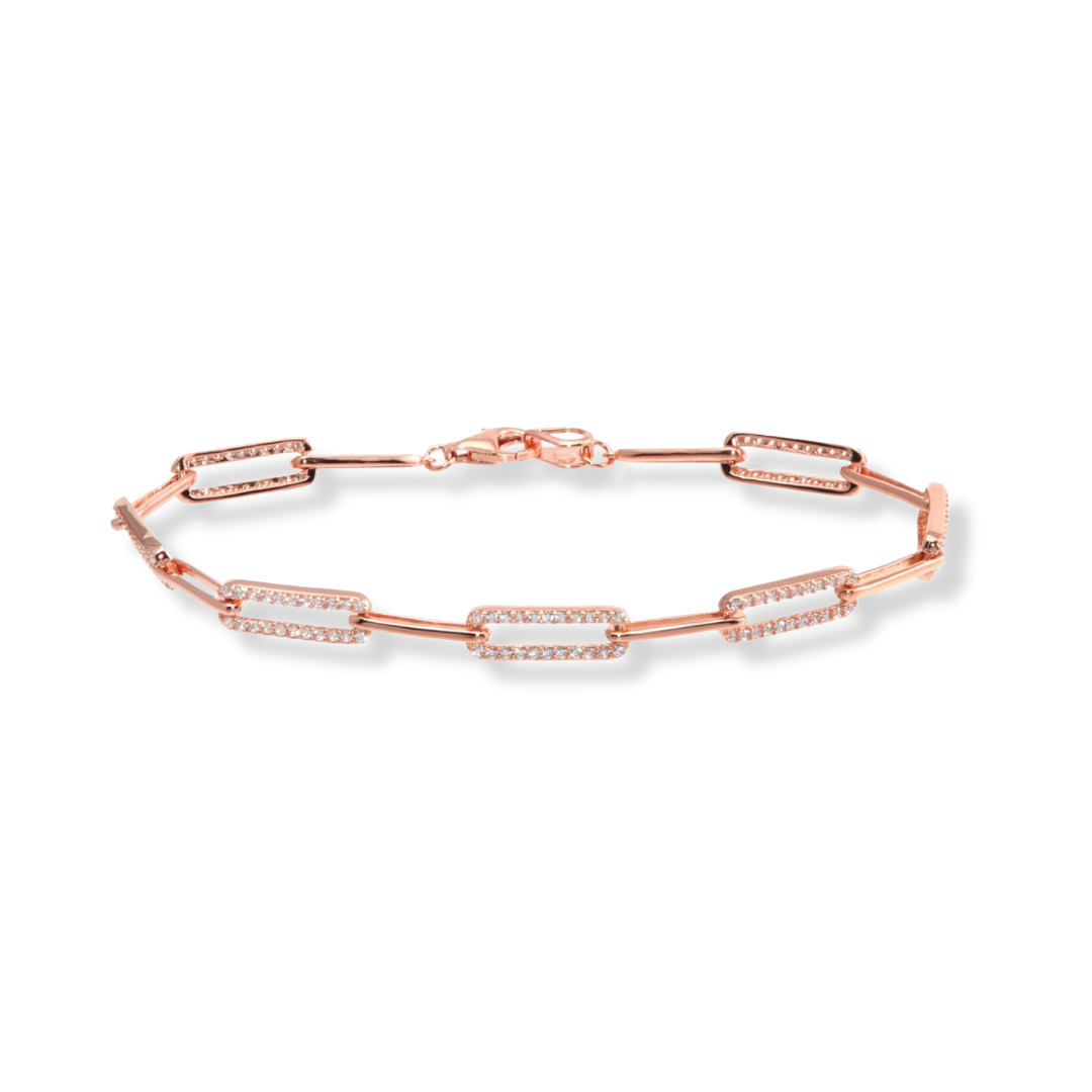Pulsera Paperlink con Zirconias