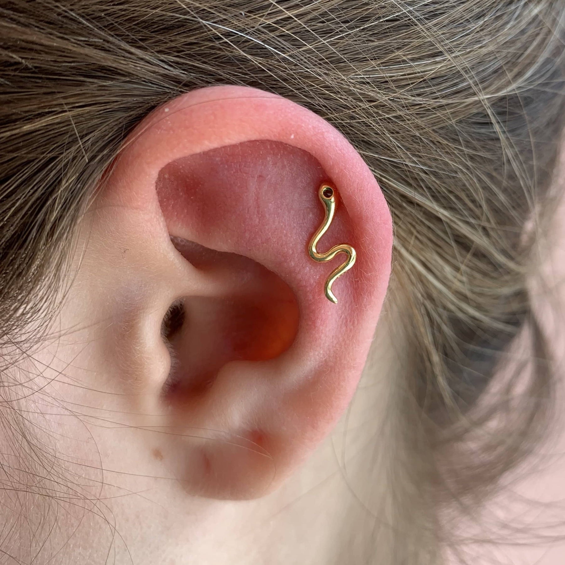 Piercing Víbora Sencilla