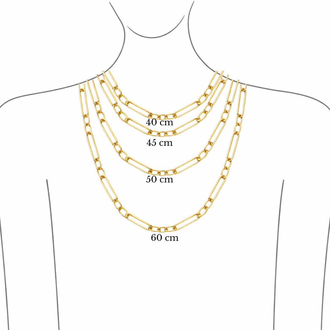 Collar Figaro Chunky