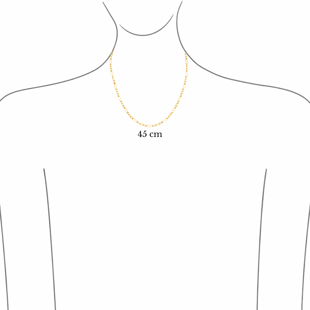 Collar Dijes Cadena Larga y Corta