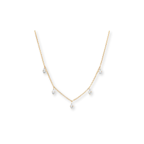 Collar con Marquise Colgando