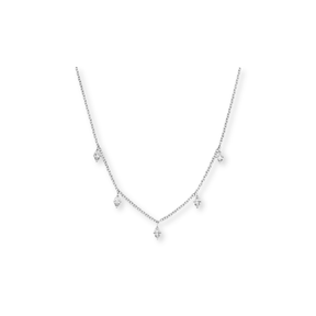 Collar con Marquise Colgando