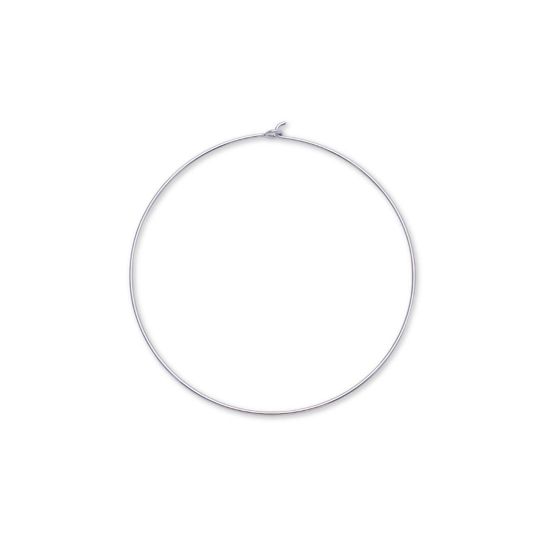 Collar Aro Plateado