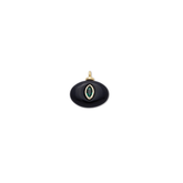 Dije Piedra Natural Marquise Black Onix