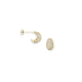 Aretes de Gota con Cz Mini