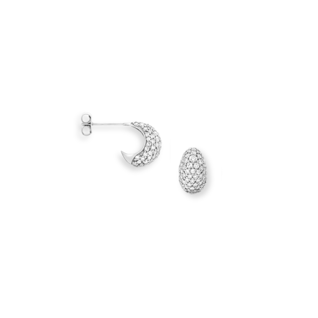 Aretes de Gota con Cz Mini