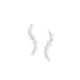 Aretes Wavy Cz