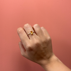 Anillo Citrina