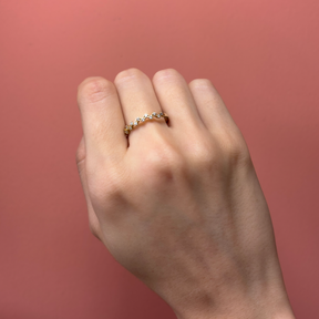Anillo Zig Zag