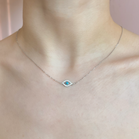 Collar Ojo Azul